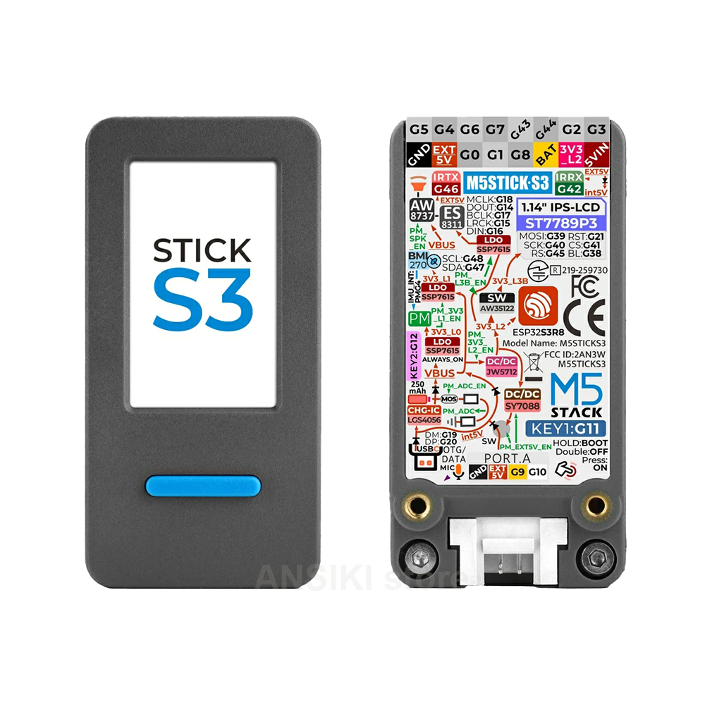 M5Stack - M5Stack M5StickS3 ESP32-S3 IoT Development Kit