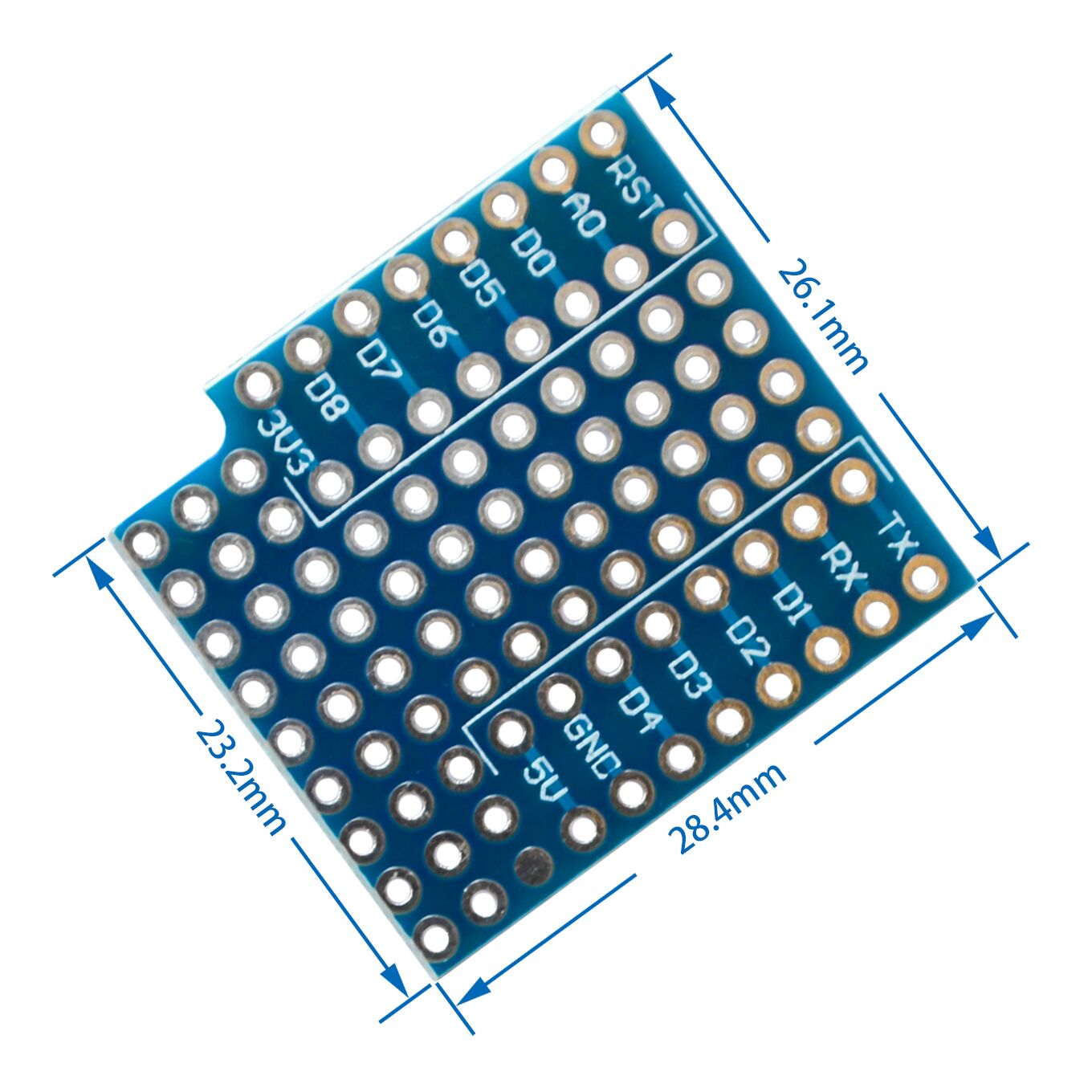 10PCS/LOT Breadboard Expansion - огляд і ціна Wemos D1
