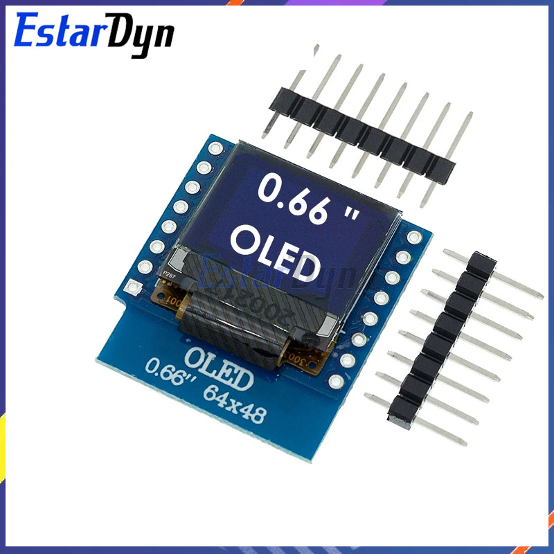 0.66 inch OLED LED LCD Dispaly - огляд і ціна Wemos D1