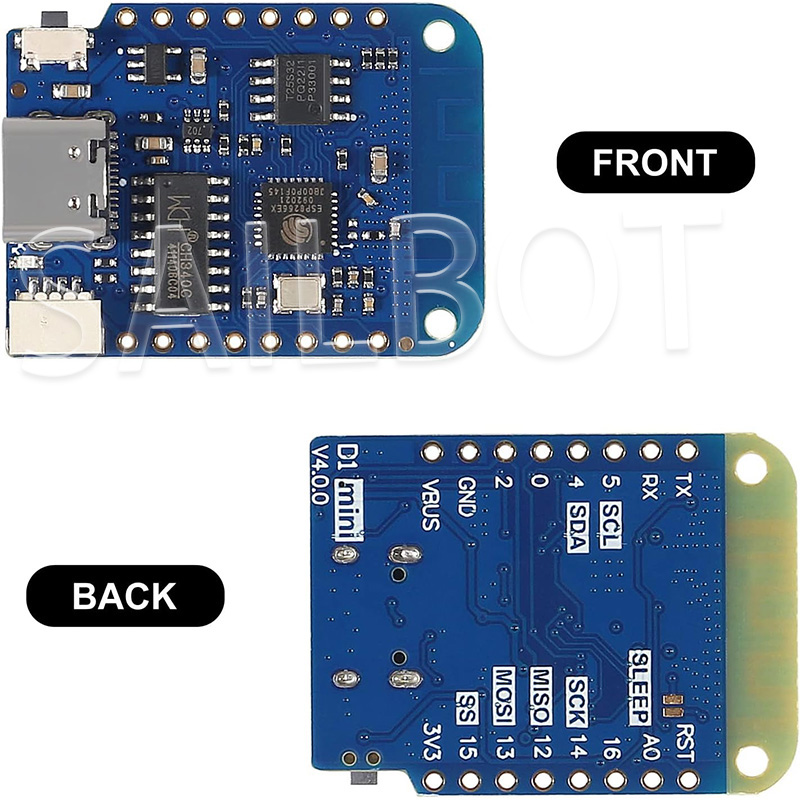 1-10PCS WeMos D1 Mini ESP8266  - огляд і ціна Wemos D1