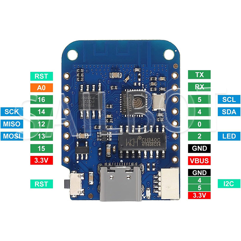 1-10PCS WeMos D1 Mini ESP8266  - огляд і ціна Wemos D1