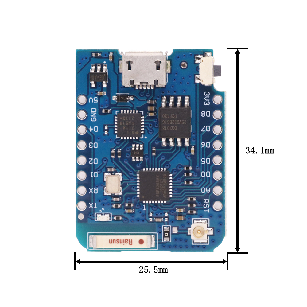WeMos D1 Mini Pro V3.0 NodeMcu - огляд і ціна D1 Mini Pro