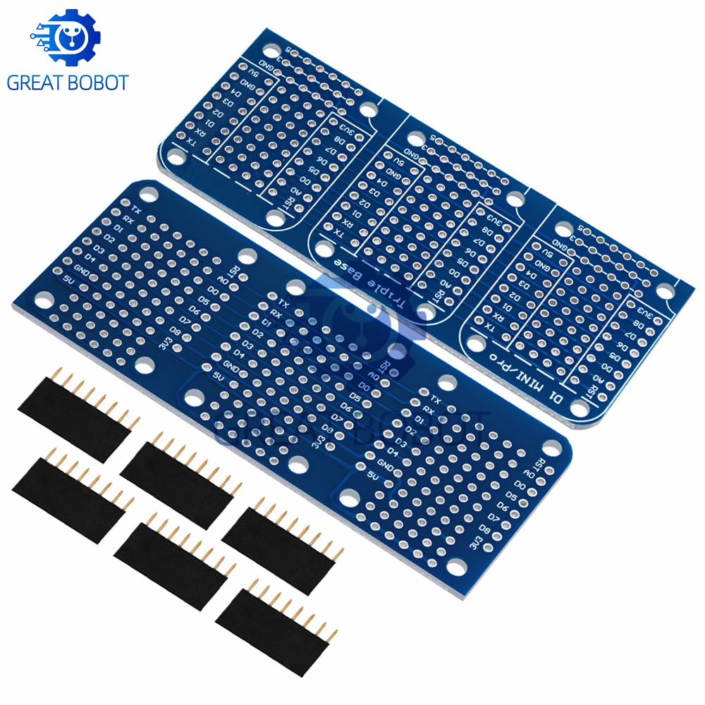 BS Triple Shield WeMos D1 Mini - огляд і ціна Wemos D1 Mini