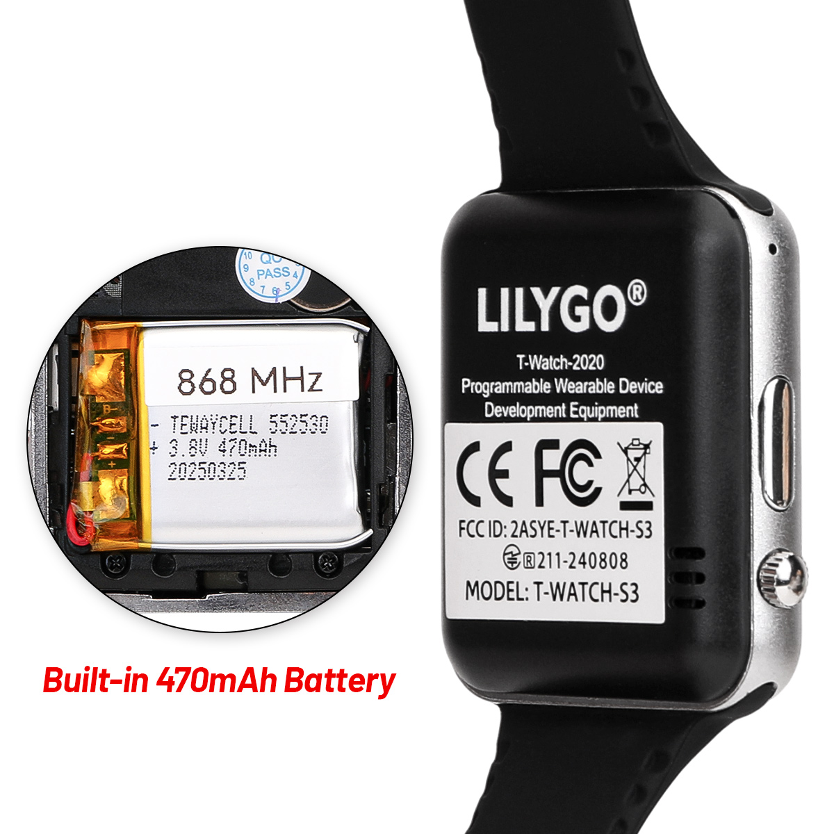 T-Watch-S3 ESP32-S3 Developmen - огляд і ціна Ttgo T Watch