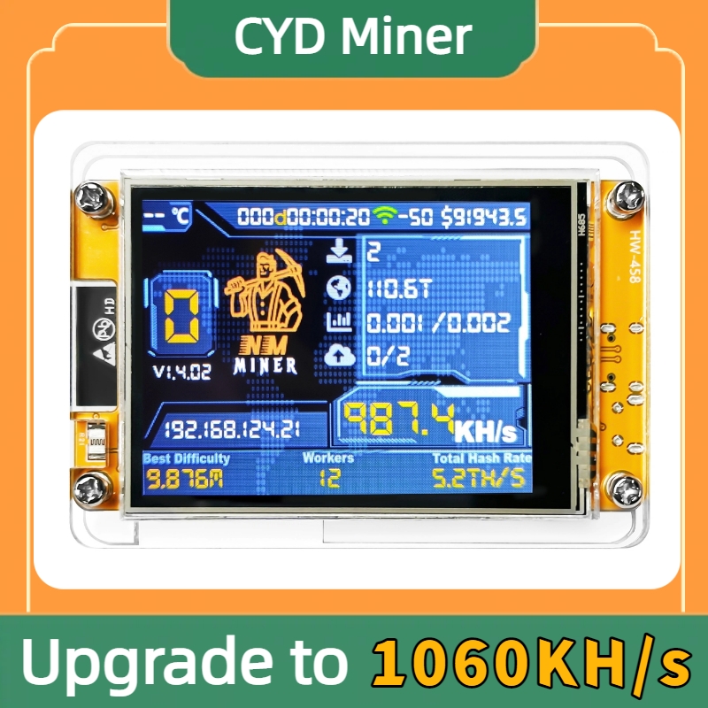 Lucky Miner for Computer Nerd  - огляд і ціна Doit Esp32