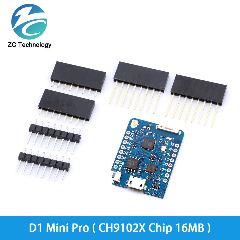 ESP8266 ESP-12 ESP-12F ESP32 C - огляд і ціна D1 Mini Pro