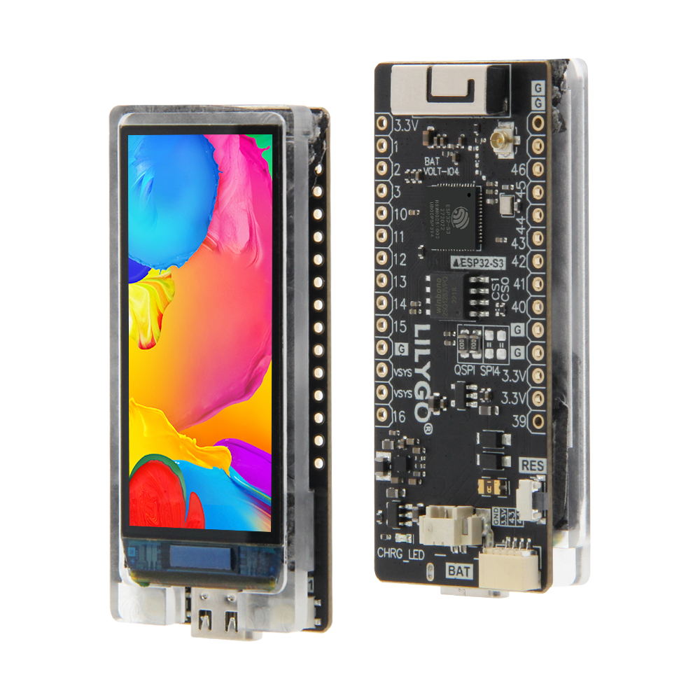 TTGO T-Display-S3 AMOLED ESP32 - огляд і ціна Ttgo Tdisplay