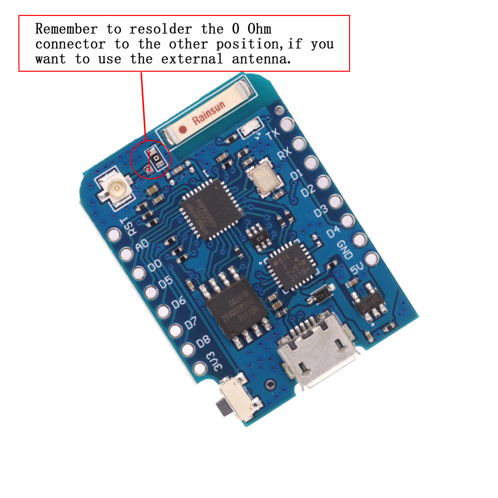 WeMos D1 Mini Pro V3.0 NodeMcu - огляд і ціна D1 Mini Pro