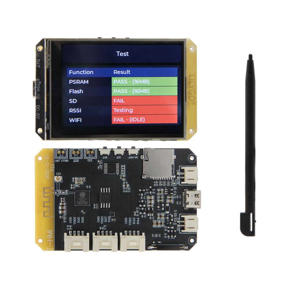 TTGO T-HMI ESP32-S3 Developmen - огляд і ціна Ttgo Tdisplay