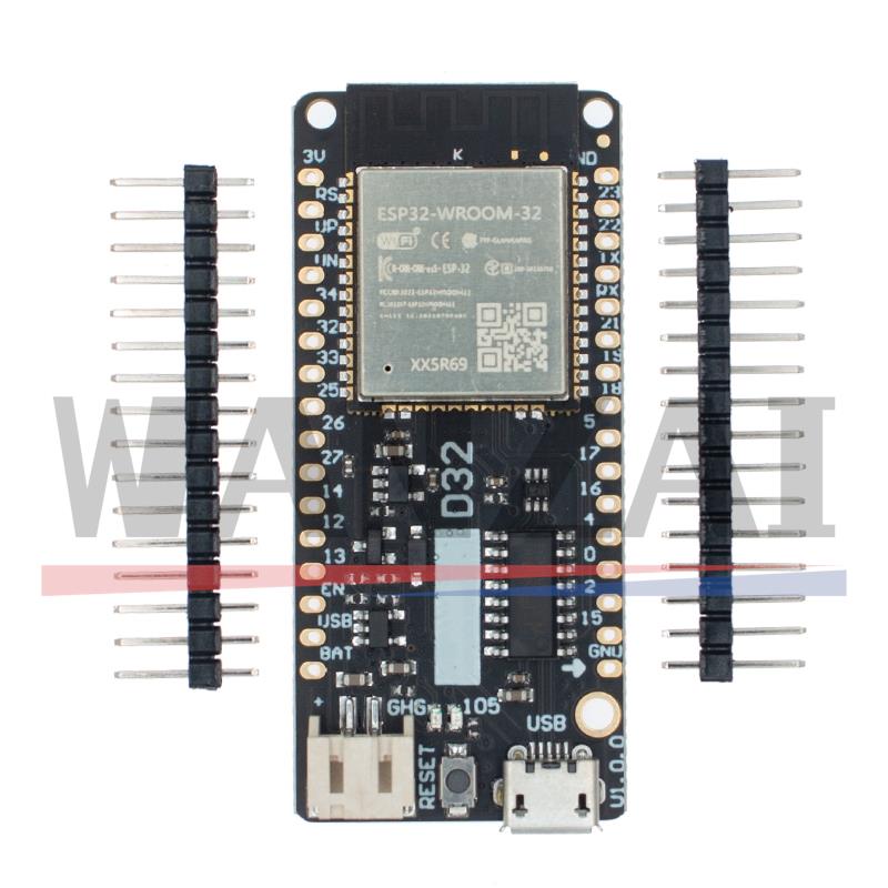 LOLIN D32 V1.0.0 - wifi+blueto - огляд і ціна Lolin D32