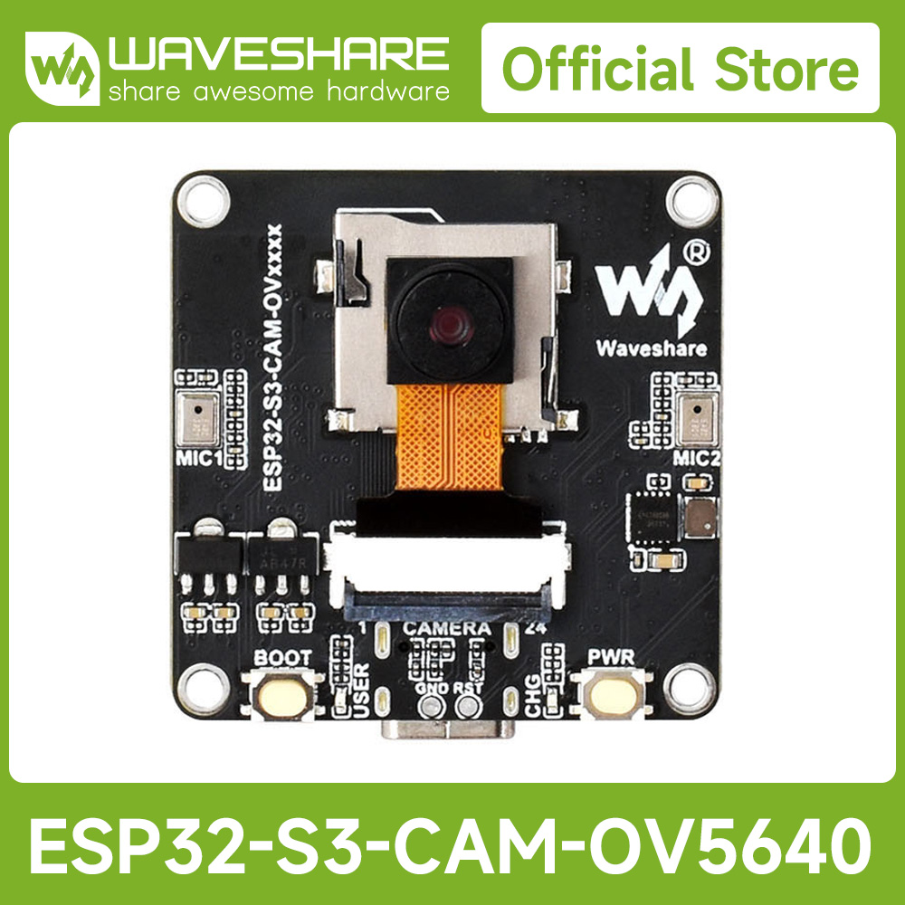 Waveshare ESP32-S3 AIoT Camera - огляд і ціна Lolin S3