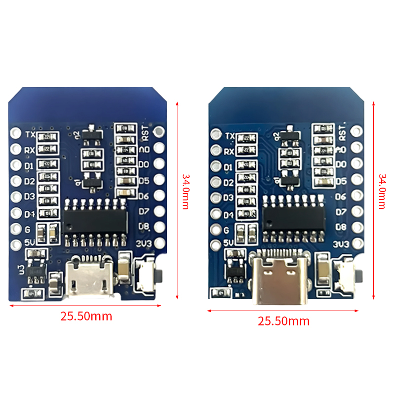 XCW WeMos D1 Mini TYPE-C/Micro - огляд і ціна Wemos D1