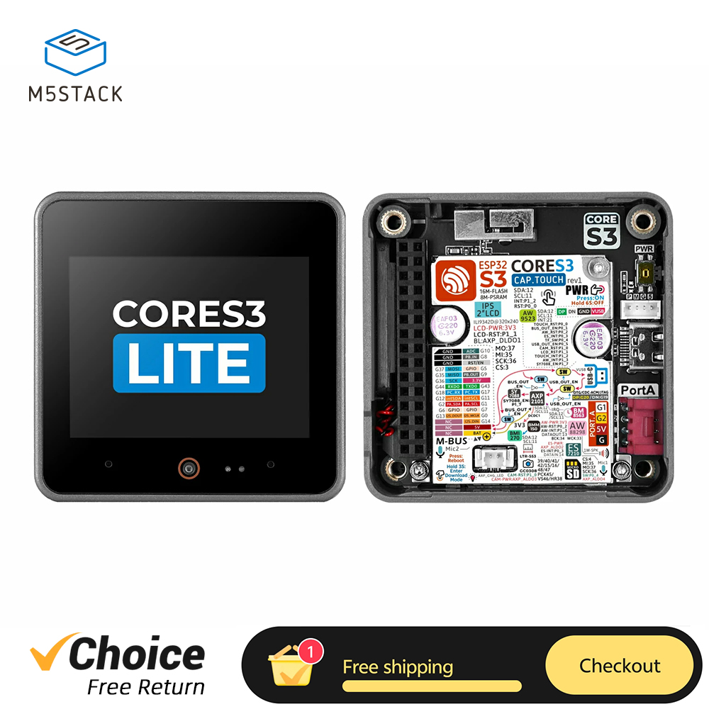 M5Stack CoreS3 Lite Programmab - огляд і ціна Doit Esp32
