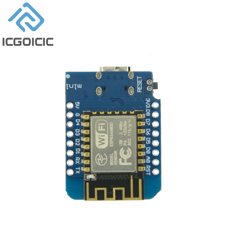 D1 Mini-Mini NodeMcu 4M Bytes  - огляд і ціна Wemos D1