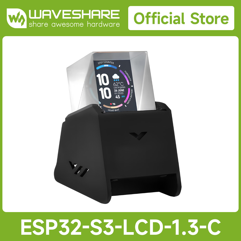 Waveshare ESP32-S3 1.3inch Dis - огляд і ціна Waveshare Esp32