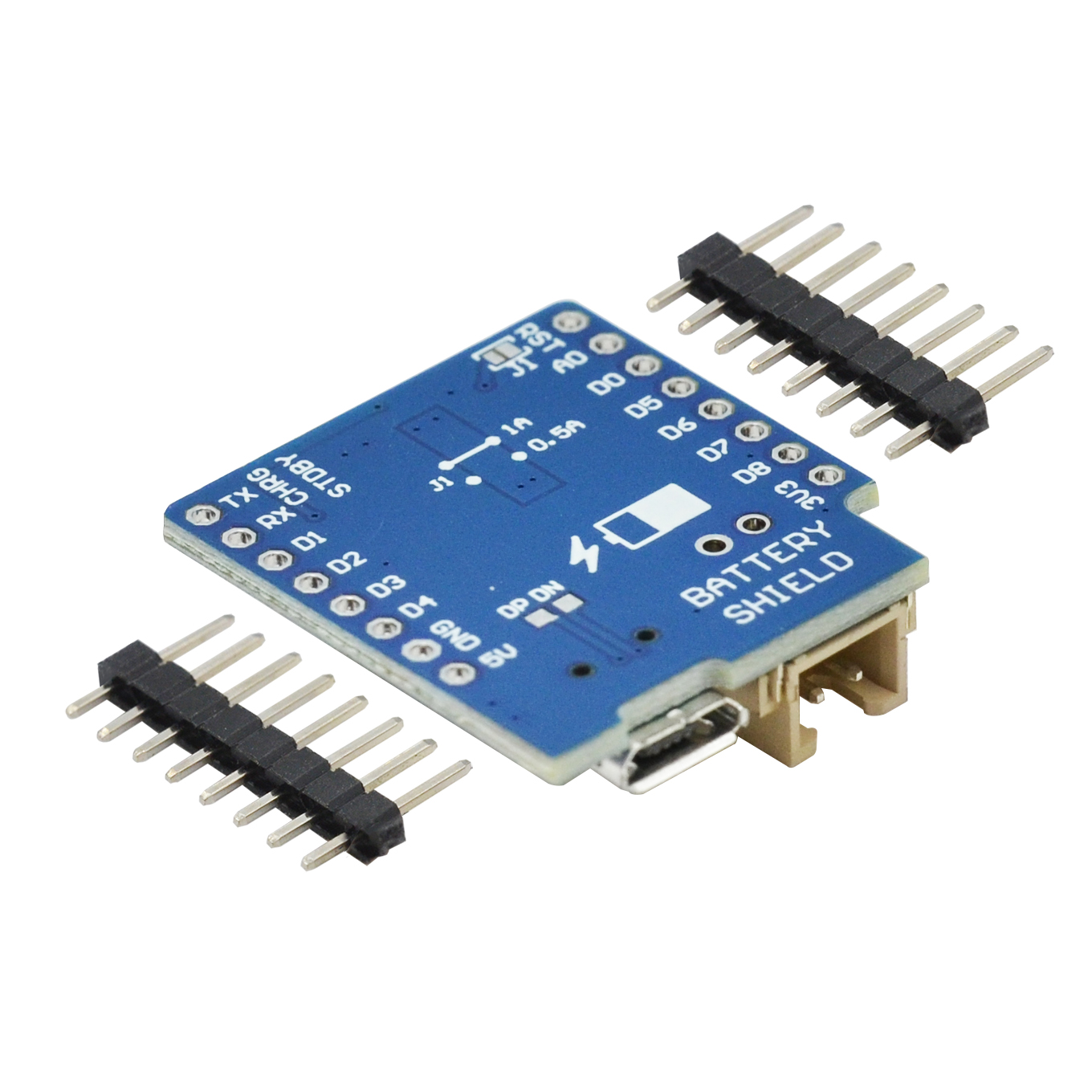 Battery Shield For WEMOS D1 mi - огляд і ціна Wemos D1